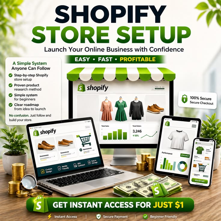 Student Shopify store