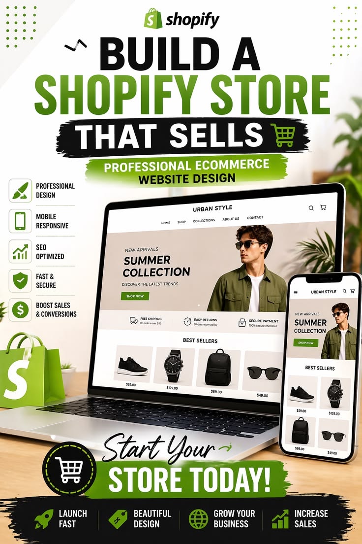 Student Shopify store